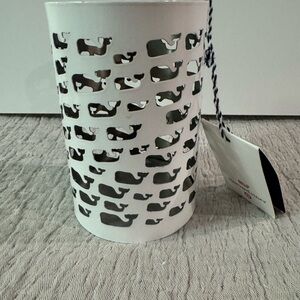 NWT Vineyard Vines for Target Whale Cutout Candle Holder Lantern